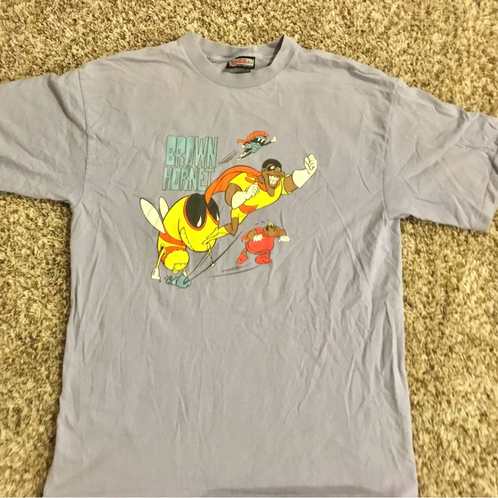 Rare Vintage ‘72-‘84 Fat Albert Brown Hornet T-Shirt Bill Cosby Size L Unisex